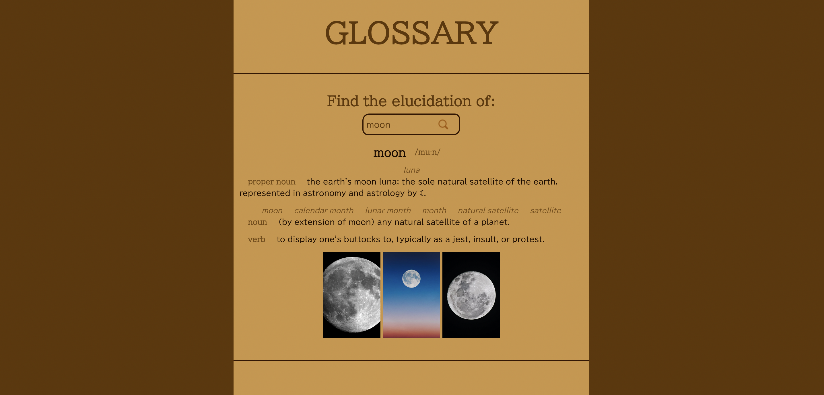 glossary app